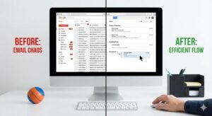 Organizare eficientă a e-mailului
