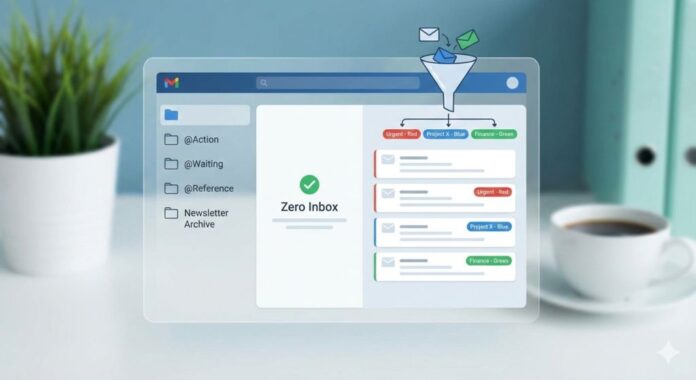 Inbox zero și organizare eficientă a e-mailului